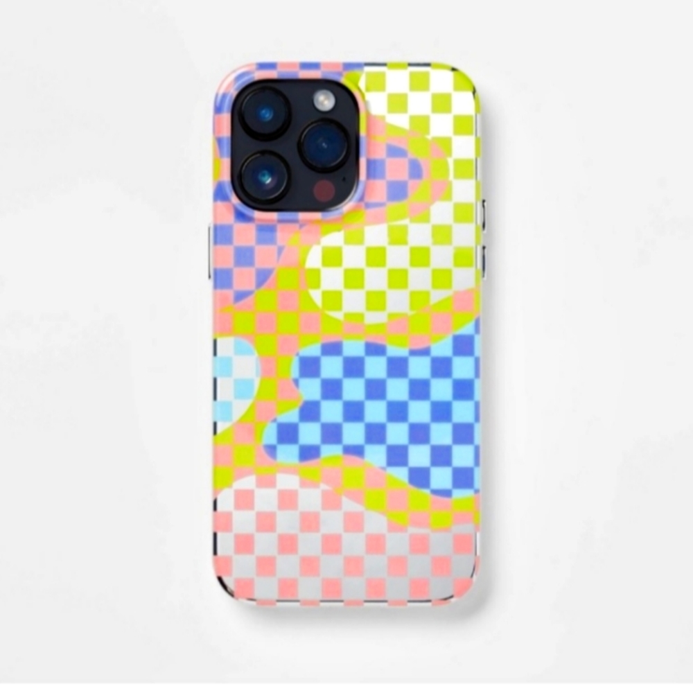 Heyday Iphone 14 Plus Checkered Case